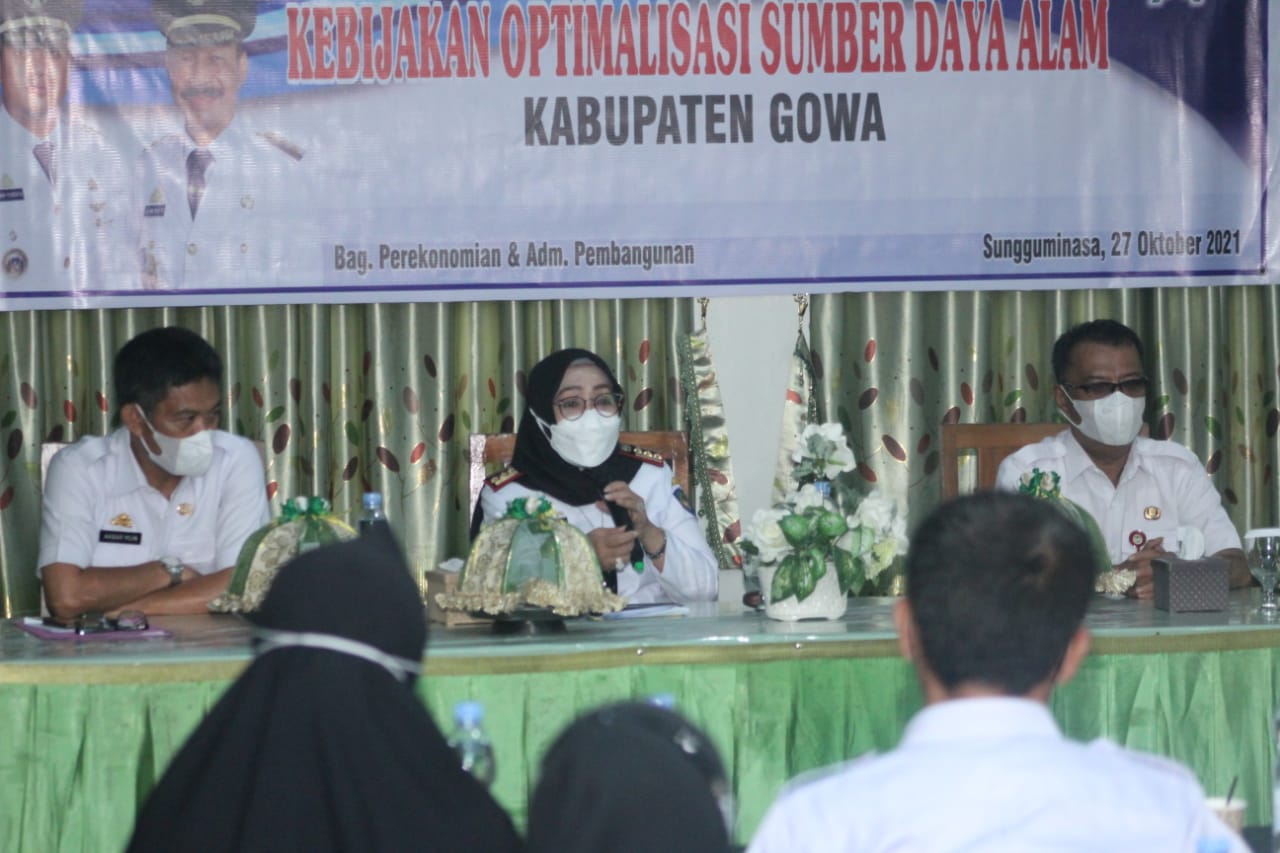 Kamsina Harap Sumber Daya Alam Kabupaten Gowa Dimanfaatkan Secara Optimal